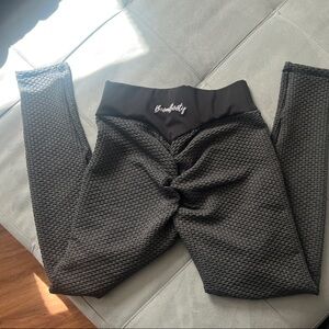 Anti-cellulite scrunch butt leggings